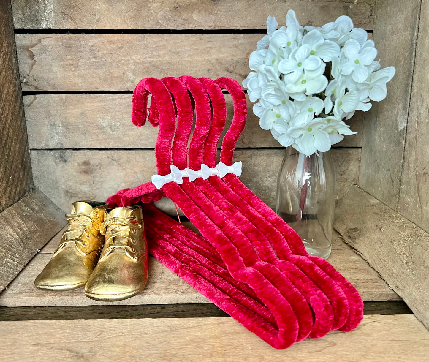 Fire Truck - White Bow Tie